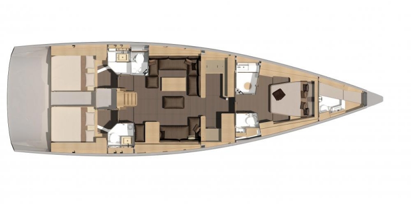 Dufour 56 layout 4