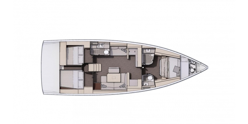 Dufour 470 layout 3