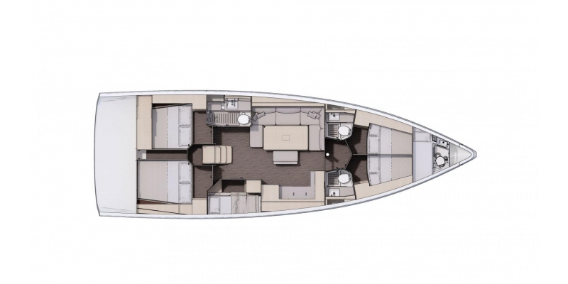Dufour 470 layout 2