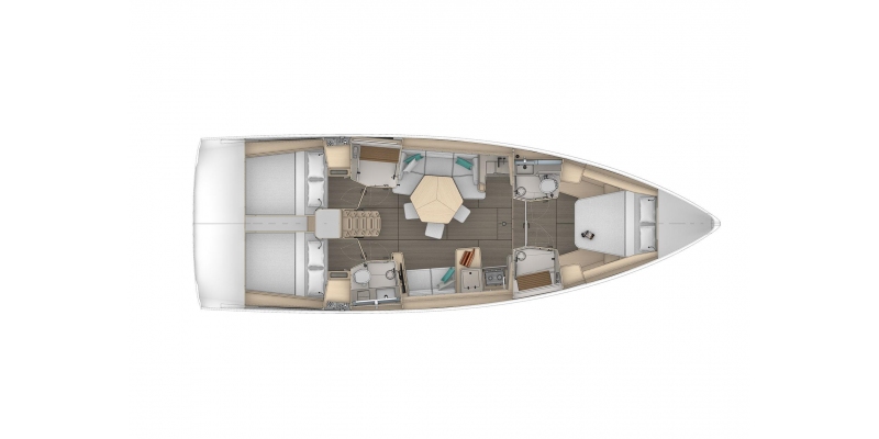 Dufour 44 layout 4