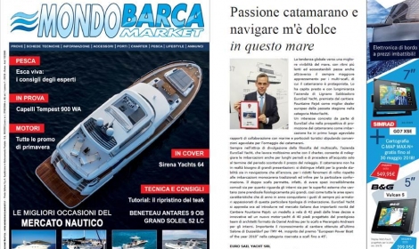 Euro Sail Yacht sulla rivista MONDO BARCA - Euro Sail Yacht