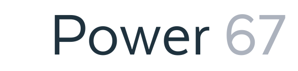 Power 67 logo